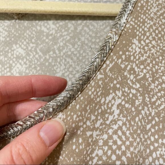 Juicy Couture Sleeveless Python Print Cinched Waist Jumpsuit Womens S Casual - Picture 2 of 12